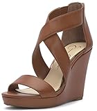 Jessica Simpson Women's Jinxxi Wedge Sandal, Light Luggage, 8 M US