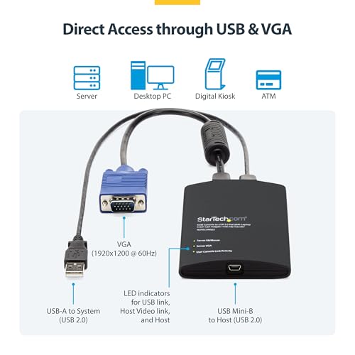 Image of KVM USB Crash Cart w File Xfer