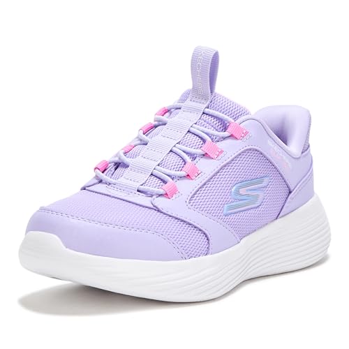 Skechers Go Run 400 V2 Tetra Speed Sneaker, Lavanda, 2 UK Bambino, Lavanda, 2 UK Child