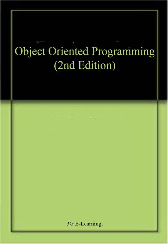 Buy Object Oriented Programming (2nd Edition) โ BookShops.in