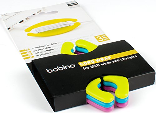 Bobino Cord Wrap Medium - 3 Piece Pack - Assorted Bright Colors