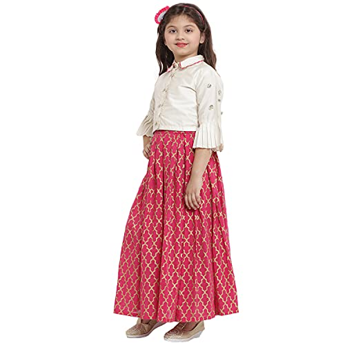 Image of Bitiya By Bhama Girls Lehenga Choli
