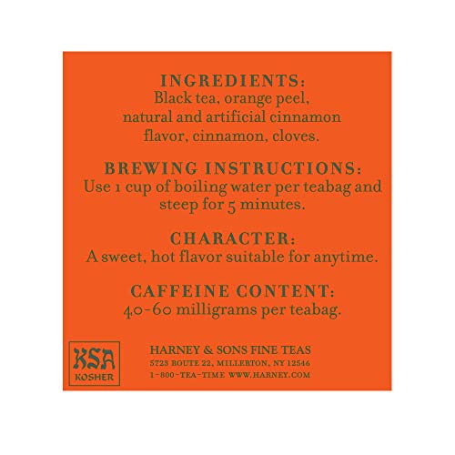 Harney & Sons 16-0002 Hot Cinnamon Spice Tea thumb #5