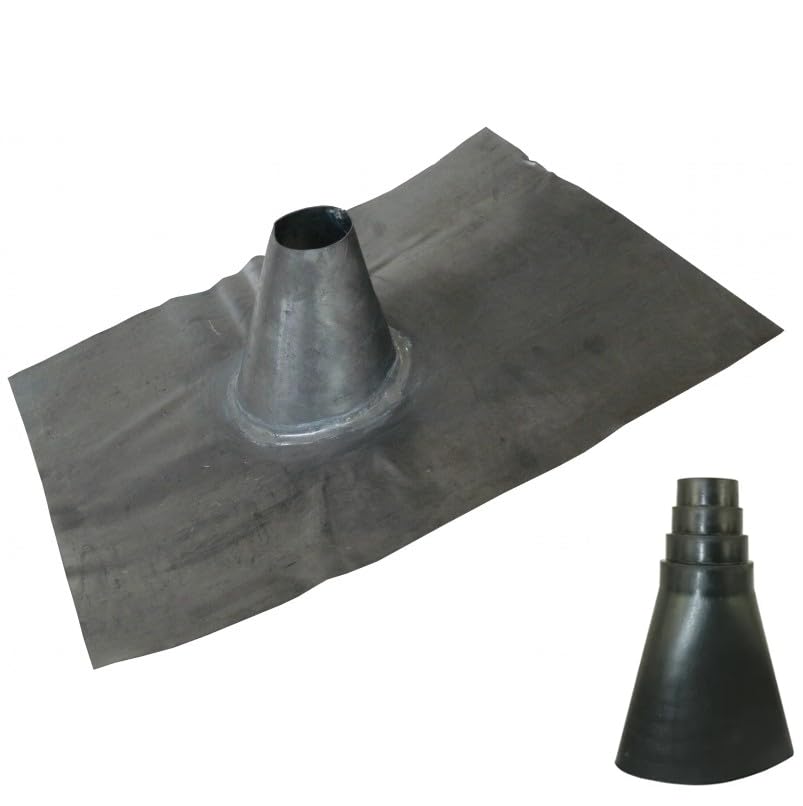 Materiale: PVC Syncro tegola in piombo 40x50 con cappuccio in pvc