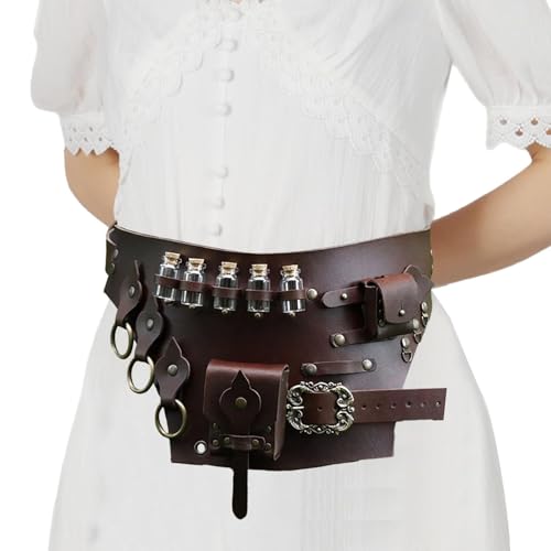 Ceinture corset de chevalier médiévale solide pour ajuster les costumes lâches