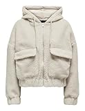 Manteau en peluche ONLY Manteau en Peluche ONLTANJA Manteau en Peluche Pumice Stone L Pumice Stone L