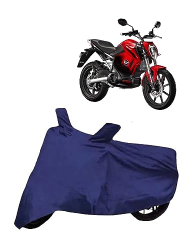 Image of Waterproof Bike /SCOOTY Cover for Revolt RV 400 (RV 400 Bike Cover /RV 400 Bike Cover Waterproof /Revolt RV 400 Bike Cover)