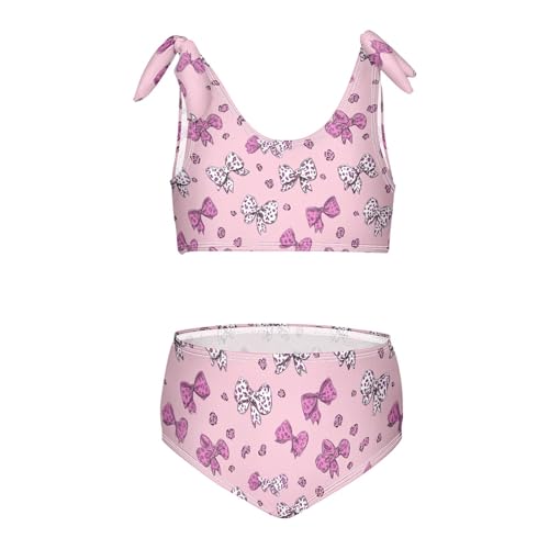 Image of Boccsty Cute Crab Red Blue Girls Swimsuits Kids Bikini Sets 2 Pcs Bathing Suit for 3T