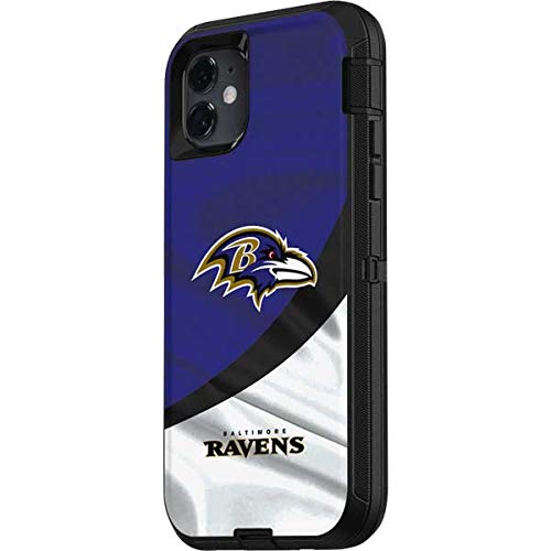 Skinit Decal Skin Compatible with OtterBox Defender iPhone 11 Case - Officially Licensed NFL Baltimore Ravens Design