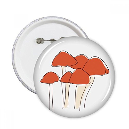 Badge bouton champignon mignon XL, une idée cadeau originale pour ado