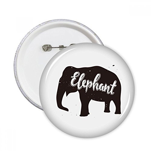 Badge bouton éléphant idée cadeau originale et décoration de vêtements multicolore