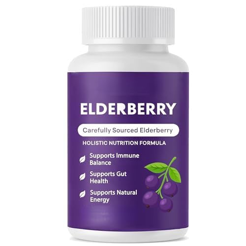 Mélange de sureau avec zinc et vitamine C pour soutien immunitaire et digestif