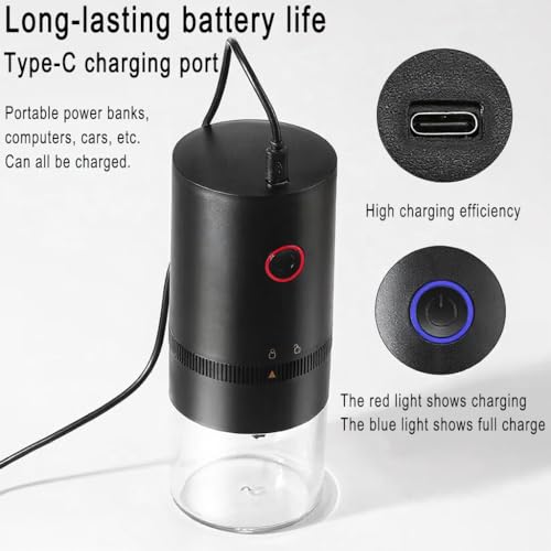 Portable Grinder with Filters