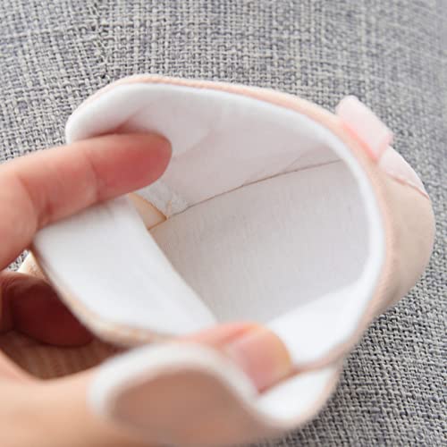 Unisex Baby Booties Newborn Baby Girls Boots Soft Sole Non-Slip Toddler Shoes Infant Slippers Winter Warm Crib Shoes (Yellow, 0-6 Months)3