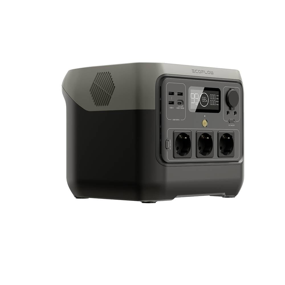 ECOFLOW RIVER 2 PRO - Powerstation River 2 Pro EU (768 Wh LFP Akku ? X-Boost-Modus ? 4 Lademethoden) (601559)