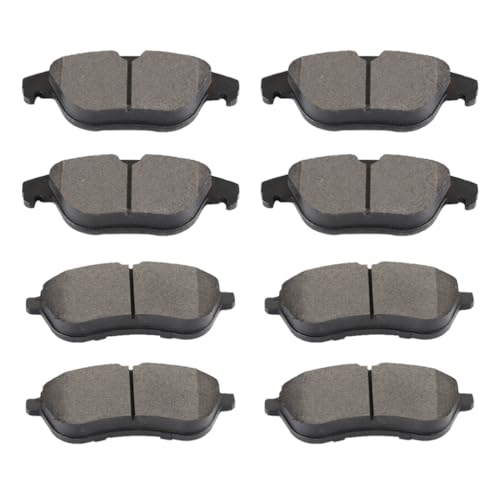 Image of SCITOO D1341 D1340 Front Rear Semi-Metallic Brake Pads Sets Fit For Mercedes-Benz C250 2012-2015,For Mercedes-Benz C300 2008-2012