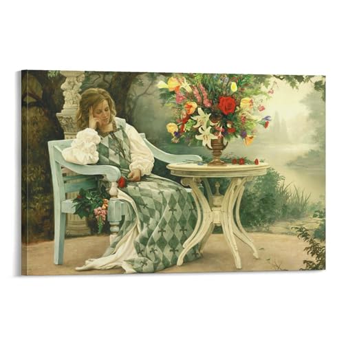 Impression sur toile After The Masquerade par Greg Olsen - Décoration murale moderne 50x75 cm