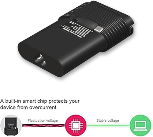 Image of BULL-TECH 90W USB C Charger Compatible with dell Laptop