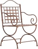 DIMENSIONI, DETTAGLI: Altezza 92 cm, larghezza 56 cm, profondita 53 cm, seduta 43 cm, schienale 51 cm, braccioli 62 cm avanti e 66 cm dietro, peso 5 kg, tubo 2 cm.