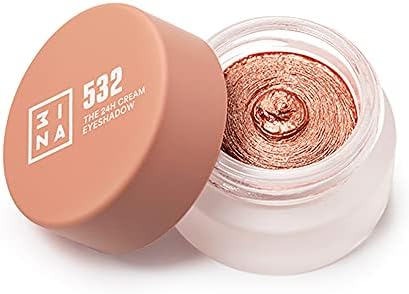 3INA MAKEUP - The 24H Cream Eyeshadow 100 - Biały - 24h trwałej - Wodoodpornej formule - Cienie do powiek żywe kolory oraz kremowa konsystencja - Vegan - Cruelty Free