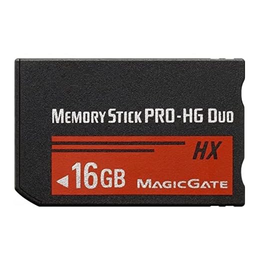 Bdiskky Memory Stick Pro Duo original de 16 GB (HX) para cartão PSP1000 2000 3000