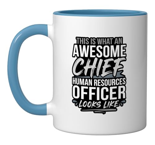 Taza de cerámica 11 onzas azul y blanca miniatura 1