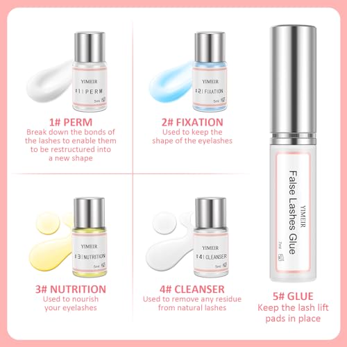 3. Bild von Wimpernlifting Set, 2025 Aktualisiertes Lash Lifting Set - Professionelles Wimpernlifting, Lash Lift Kit, Geeignet FüR Den Salon- Und Heimgebrauch 39-teiliges Set