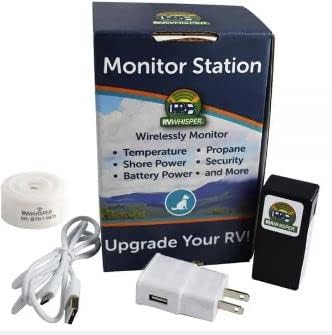 Power Watchdog RVM21S Remote RV Monitoring System – WiFi & Bluetooth Monitor Station for Surge Protector Alerts, Power Data, Temperature & Sensor Monitoring