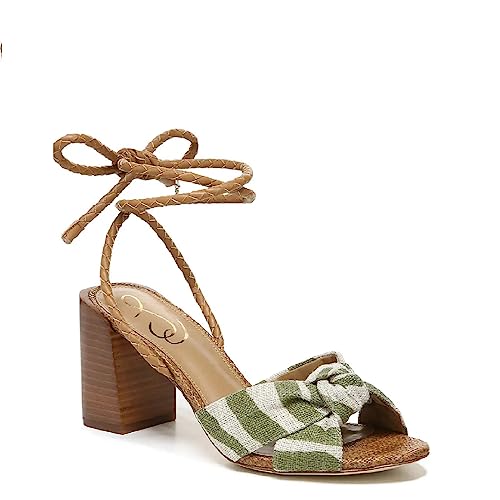 Image of Sam Edelman Haydee Fashion Slip On Open Toe Heeled Slides Sandals