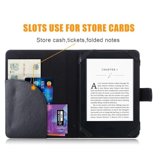 Funda magnética Sony Reader PRS-T3 T2 T1 650 600 e-reader de 6 pulgadas 3