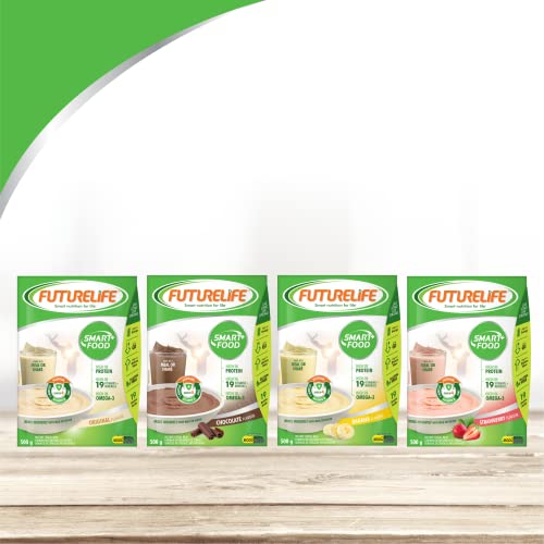 FUTURELIFE Smart Food | 500g/17.6oz | High In Protein | Gluten Free | Keto Friendly | High In Vitamins | High In Minerals | High In Fiber | (Original/Vanilla, 1 Pack)