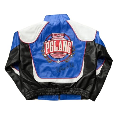 Mens Kendrick Lamar PG Compton Super Bowl Lang Gloria Not Like Us Real Leather Jacket2