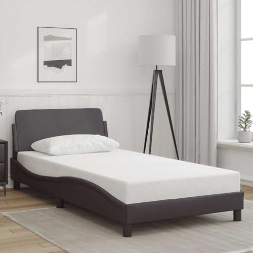 Generico Dover 373141 - Cubrecanapé color crema, 100 x 200 cm, de piel sintética, camas y marcos para camas