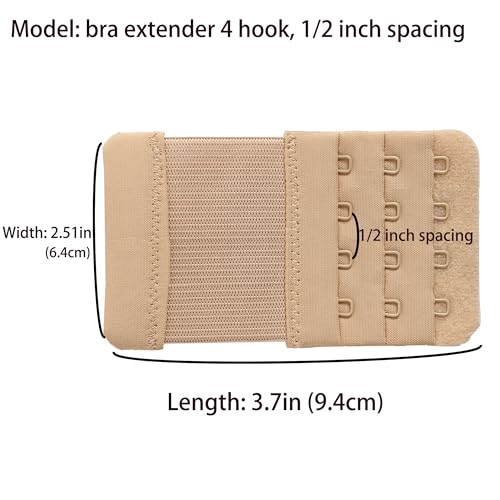 Image of SAMGU Women's Bra Extenders 2 Hook /3 Hook /4 Hook /5 Hook /6 Hook Soft Stretchy