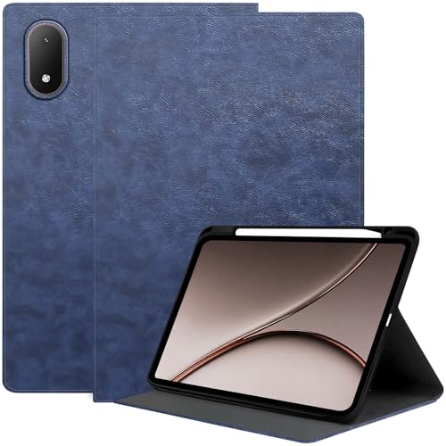 Image of ProElite Book Cover Case for OnePlus Pad 4 13.2 inch, Smart flip case Book Cover for OnePlus Pad 4 13.2 inch with Pen Holder, Dark Blue