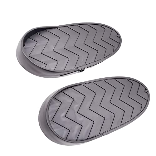 Image of Rowing Machine Foot Pedals Replacement Set of 2, Non-Slip Rower Foot Pedals for Indoor Rower, Replacement Pedals for Rowing Machine, Fitness Equipment Parts, 11.8 x 5.1 Inch