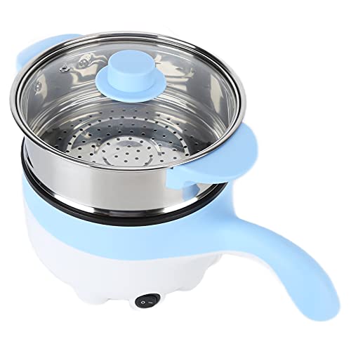 Euzibo 24V Auto-Elektroherd, 2L Tragbarer Elektrischer Hot Pot, Fahrzeug-Kochtopf Zum Dämpfen und Kochen, Ideal für LKWs und Wohnmobile (Elektrische Bratpfanne, 24 V, 2 Liter,