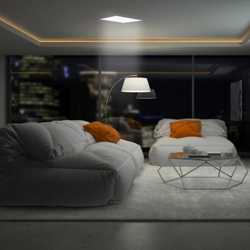Panel difusor de luz para oficina rectangular de acrílico blanco que evita el amarillamiento 7