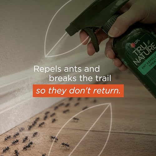Image of Tru Nature Herbal Ant Repellent Spray - 200 ML | Removes entire Ant Colony | 100% Plant Based, Chemical Free | Works on All Ant Types | For Home, Kitchen, Office & Garden