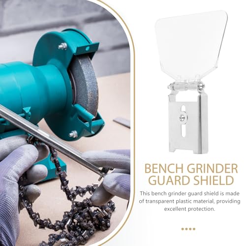 Protector ocular para amoladora Beavorty de banco con soporte de acero 7