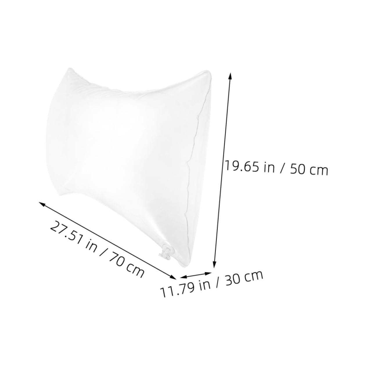 BEBEMOKO Inflatable Pillow Inserts Cushion Design for Travel and Camping Easy to Inflate Deflate Material Comfortable and Convenient Sofa Cushion for Outdoor Use