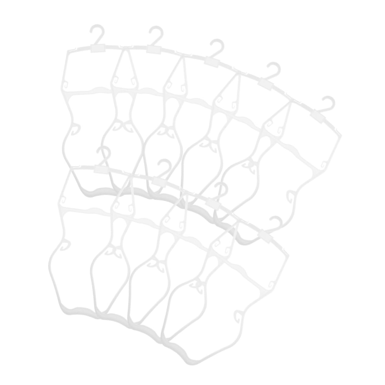 MUCKLILY Swimwear Display Hangers Boys and Girls Clothing Hangers Bulk Pack Youth