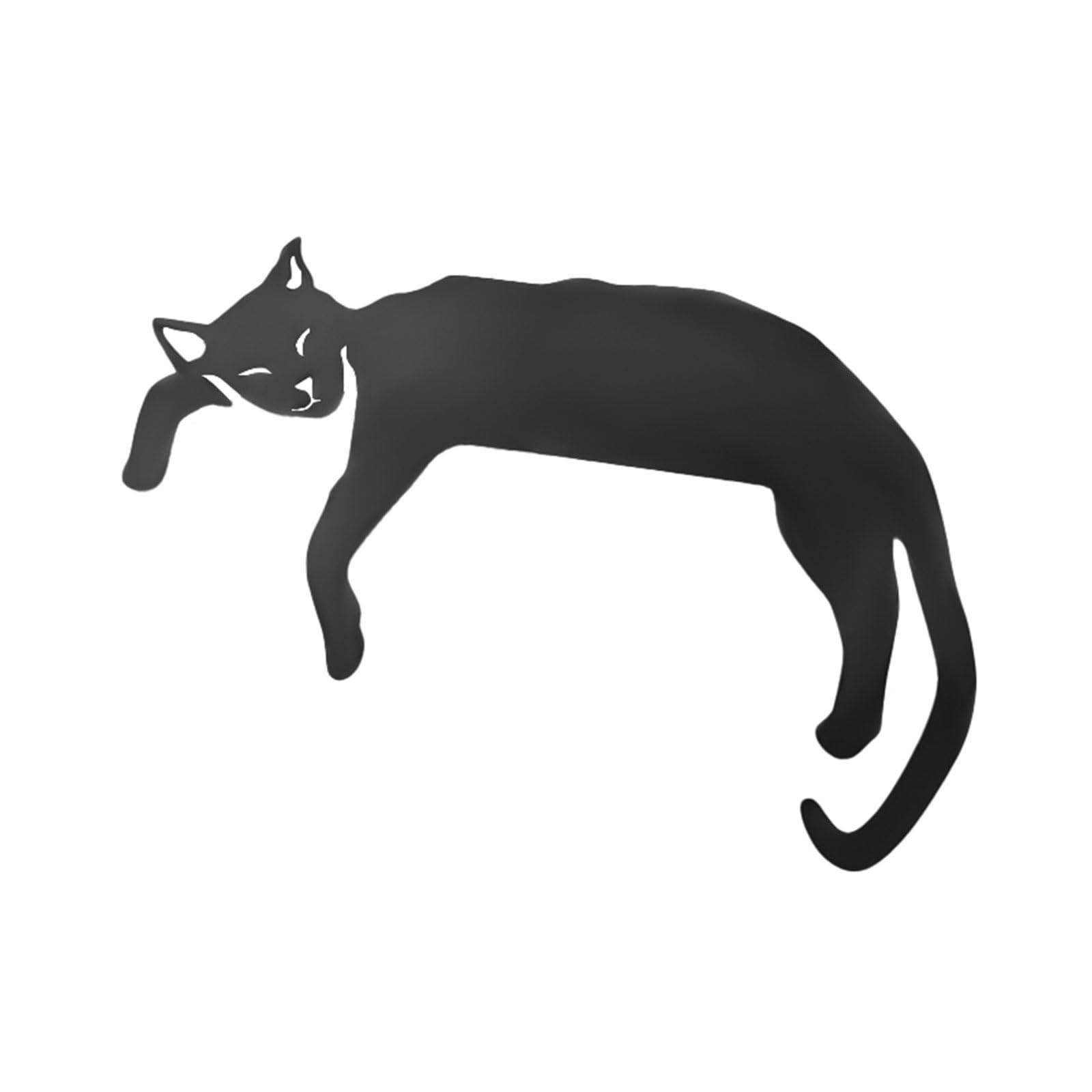 Décorations de porte en forme de chat pour masquer les coins abîmés