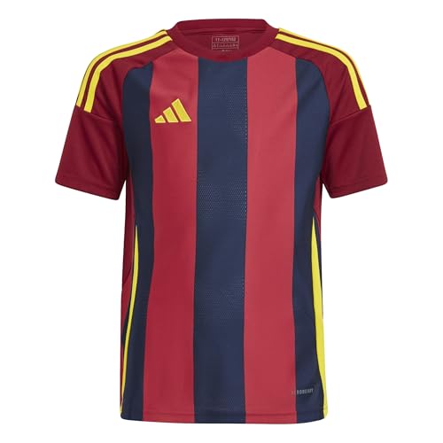 Maillot adidas Striped 24 Jersey Kids respirant à manches courtes pour enfant