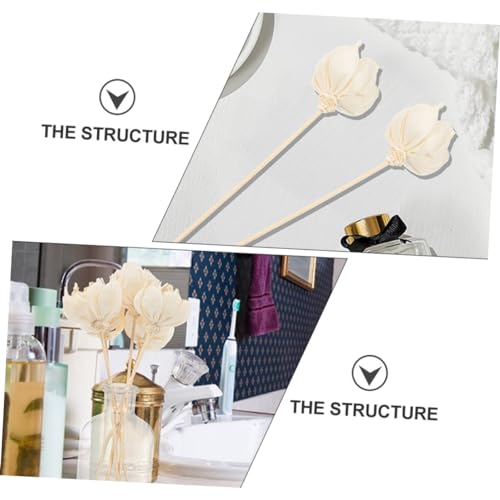 3 piezas Difusor Aromaterapia Flores para Hogar miniatura 7