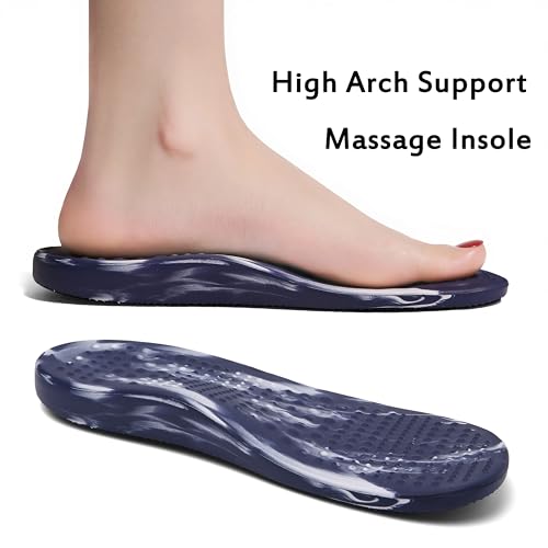 Image of INMINPIN Mens Womens Garden Clogs Shoes Beach Slippers Pool Water Sandals with Comfortable Arch Support Insole