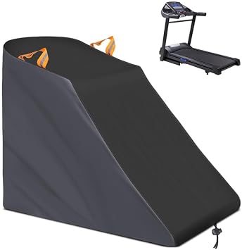 Heavy Duty Treadmill Cover for Exerpeutic TF1000, Outdoor Indoor Fitness Equipment Protector, Water Resistant Running Machine Cover, Treadmill Protector