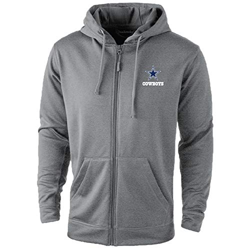 dunbrooke Men's NFL Trophy Fleece Full-Zip Hoodie