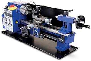 Eastwood Benchtop Metal Lathe 7 inch x 12 inch | Mini Metal Lathe Variable Speed 0-2500 RPM, Mini Lathe with 3-jaw Chuck | Benchtop Metal Lathe, Drilling Machine for Various Types of Metal Turning