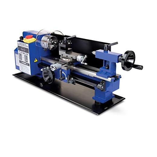 Eastwood Benchtop Mini Metal Variable Speed Lathe 7" x 12" Drilling Machine